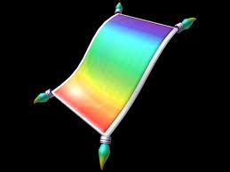 rainbow magic carpet