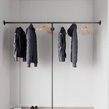 Wall To Wall Clothes Rack Pipe