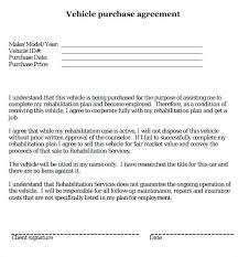 Used Car Sales Agreement Template Vehicle Sale Contract Australia