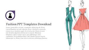 creative fashion ppt templates free