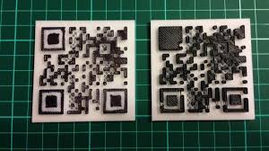 how to 3d print a qr code all3dp