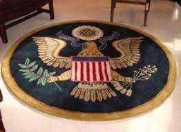 white house great seal presidential rug
