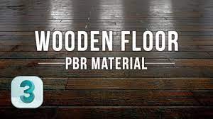 pbr wooden floor material in 3ds max