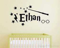 Harry Potter Themed Personalised Name Decal