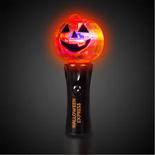 Led Pumpkin Spinner Wand Glow And Light Up Products Halloween Holidays Events