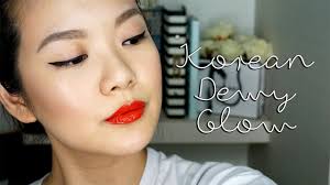 foundation routine get the korean dewy