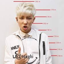 Rap Monster Height Chart Edit Oppas Namjoon Y Bts
