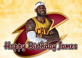 Find the latest in lebron james merchandise and memorabilia, or check out the rest of our los angeles lakers gear for the whole family. Lebron James Cleaveland Cavaliers Birthday Cake Personalized Cake Topper Icing Sugar Paper A4 Sheet Edible Frosting Photo 1 4 Walmart Com Walmart Com