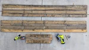 Raised Garden Bed From Used Pallets