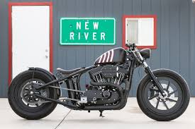 this hardtail sportster terrorizes the