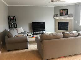 help new couch conflicts with wall color