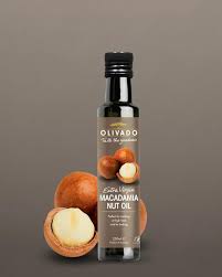Орех макадамия сочетает аромат шоколада, отменный вкус и лечебные свойства, благодаря витаминам и ценным веществам. Macadamia Oil Extra Virgin Olivado