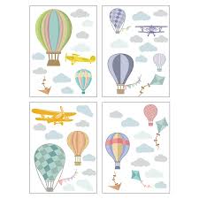 Hot Air Balloons Wall Stickers Buy