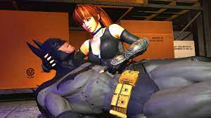 Kasumi and Batman @Switchblade queen : rDeadOrAliveXtreme