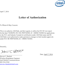 7265d2 Wireless Network Adapter Cover Letter Test Report
