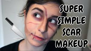 easy scar makeup for cosplay you