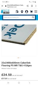 caberdek 22mm chipboard flooring