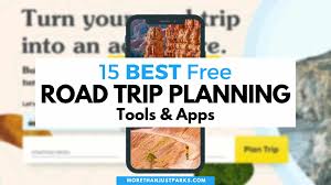 road trip planning tools apps 2024