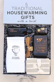5 traditional housewarming gifts with a