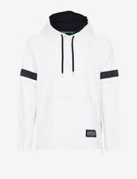 Find great deals on ebay for armani exchange hoodie. Armani Exchange Hooded Sweatshirt With Contrasting Bands Hoodie For Men A X Online Store