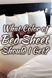 what color bed sheets should i get