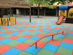 pros cons playground rubber mats