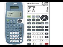 how to use ti 30xs multiview calculator