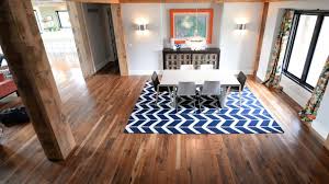 dark wide plank wood flooring is an