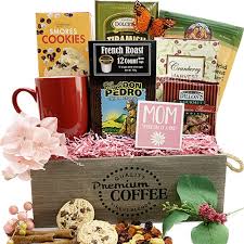 mothers day coffee gift basket