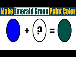 How To Make Emerald Green Paint Color