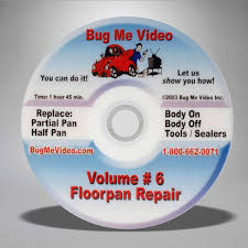 vw bug me video floor pan installation