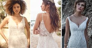 vine lace wedding dresses for a
