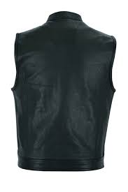 Mens SOA Style Motorcycle Club Vest® Naked Leather размер 42 — купить  недорого с доставкой, 15970419