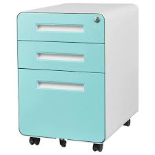 stani 3 drawer rolling file cabinet