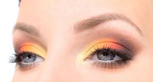 yellow makeup autumn makeup