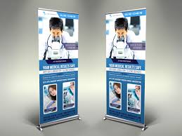 cal laboratory roll up banner