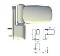 Mila Ideal Flag Hinge Upvc Or Rebated