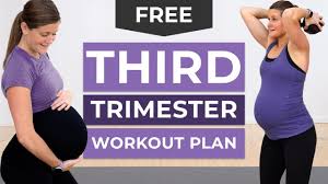 third trimester pregnancy workout