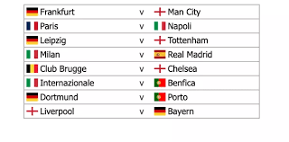 chions league draw simulated
