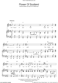 sheet for voice piano or guitar