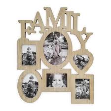 family designs wooden photo frame for