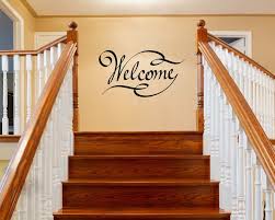 Welcome Quotes Wall Decal Family Vinyl