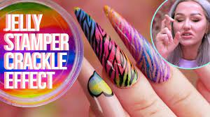 jelly ster le effect nails