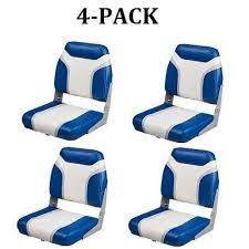 4 Pack Folding Boat Seats Marine Vinyl