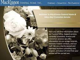 welcome to mackinnon funeral home