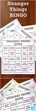 Want to learn even more? Printable Stranger Things Bingo Cards Mom On The Side