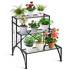 Costway Plant Rack Iron Plant Stand