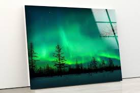 tempered glass wall art home decor