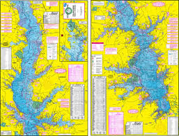Toledo Bend Topographical Fishing Map W Gps