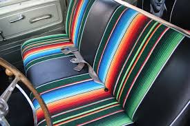 Mexican Blanket Seat Cover Lowrider